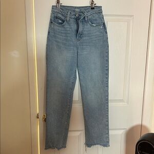 Old Navy Sky Blue Cropped Jeans